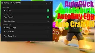 Magic Clicker AutoClick AutoRebirth AutoBuy Egg | Roblox