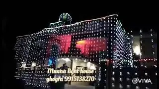 LED waterfall lights  (marriage decoration ) waterfall