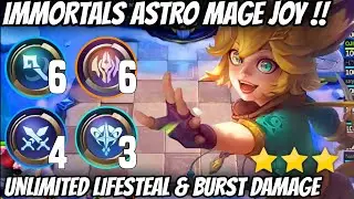 HYPER 3 STAR ASTRO IMMORTALS MAGE JOY ❗ UNLIMITED LIFESTEAL & BURST DAMAGE❗MAGE CHESS