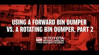 Forklifts for Vineyards: Using a Rotating Bin Dumper vs  a Forward Bin Dumper, Part 2