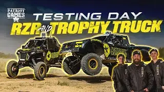 First Run In The Patriot Campers Aussie Spec Trophy Truck - Testing For The Gundy 400