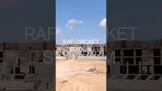 RAFI CRICKET STADIUM. Rafi Cricket Stadium latest updates on construction work Bahria Town Karachi.