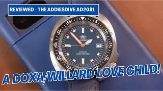 The NEW Addiesdive AD2081 - A Seiko Willard X Doxa Sub Love Child!!