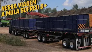 A MULA EMPINOU NA SUBIDA! ESSA ENTREGA FOI NO LIMITE 😱🚛