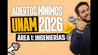 Aciertos mínimos Área 1 UNAM 2026