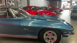 1963 Chevrolet Corvette Roaster www.hollywoodmotorsusa.com