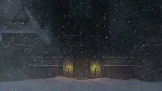Dark Castle Ambience Blizzard Sounds For A Deep Relaxing Sleep