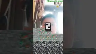 Minecraft block broken challenge#viral #tuff#but  do it🙂🙂