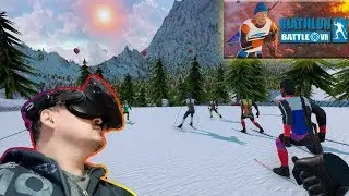 Biathlon Battle VR 🎿GAMEPLAY🎿
