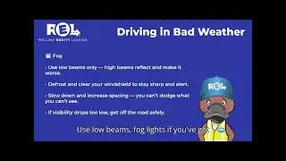 Earl Safety Video: Driving in Bad Weather