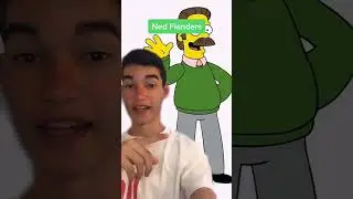 Persone uguali ai cartoni animati