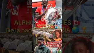 De Refugiado a Campe&oacute;n: Alphonso Davies 🌍🏆 #Shorts #AlphonsoDavies #superaci&oacute;n