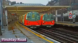 Finchley Road | Jubilee - Metropolitan lines : London Underground ( S8 - 1996 Tube Stock )