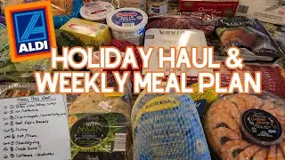 Aldi Thanksgiving Grocery Haul & Weekly Menu: Did I Stay On Budget?