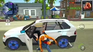 Convertible Car Drive Simulator #14 - Driving in City Downtown - Android Gameplay