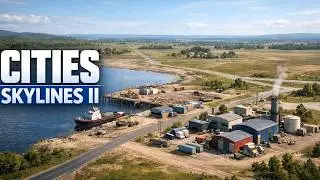 Cities: Skylines II (Vanilla) &mdash; In&iacute;cio de uma Cidade Industrial