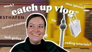 001 | vlog and everything that is life | unboxing iPhone 15 | woman in tech and content creation