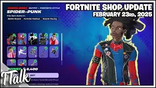 LOTS OF SPIDER-MAN COSMETICS RETURN! Fortnite Item Shop [February 23rd, 2025] (Fortnite Chapter 6)