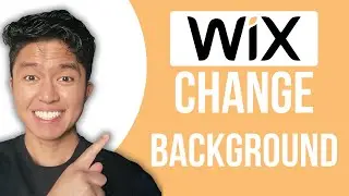 Как изменить фон на сайте Wix