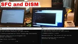 How to clean up files on Windows 10. SFC and DISM