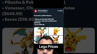 Lego continues to be EXPENSIVE