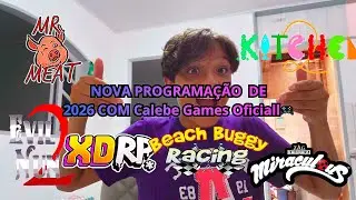 NOVA PROGRAMA&Ccedil;&Atilde;O DE 2026🎮 COMCalebe Games Oficiall🎮 🪓🎡🥩🐞🏁🍟🍔