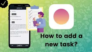 How to add a new task to Dawn?