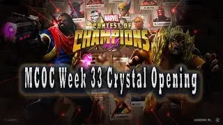 MCOC Week 33 Crystal Opening Video Plus a Monthly Calendar Login Crystal
