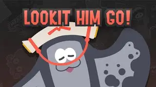 Big Man does the Club Penguin dance &mdash; Splatoon Animation