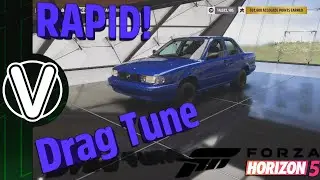 Forza Horizon 5 | NISSAN Tsuru Drag Build And Tune *SLEEPER* (Forza Horizon 5 Guides)