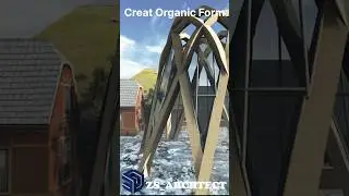 Creat Design on monumental Scale in Sketchup #shorts #shortsfeed