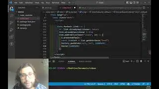 Building a SPA in a single HTML file in vanilla JavaScript: Chapter Eleven -  Router/Link/Routes