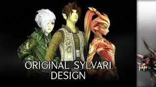 Guild Wars 2: Pre-alpha Sylvari Designs