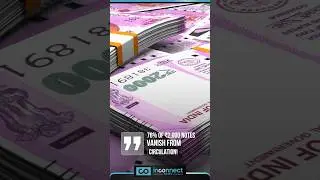 RBI&rsquo;s stunning move: 76% of Rs 2000 notes vanish! #news #shorts #shortsfeed #reels