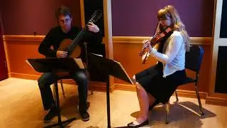 Saint-Saëns: The Swan, violin and guitar