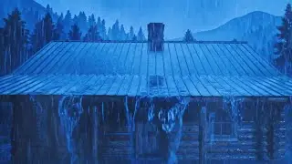 💤🌌 Sleep Instantly Tonight – 10 Hours Heavy Rain for Deep Sleep & Stress Relief
