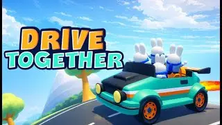 【Drive Togetherデモ版】友達と同時に一台の車を運転することはできますか？車は一台、ドライバーは多数【あくまで個人戦】