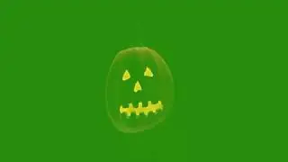 🎃 CALABAZAS HALLOWEEN fantasmales pantalla verde [ pumpkin green screen ] 🔊