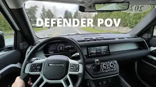 Land Rover Defender 110 P400 POV Drive
