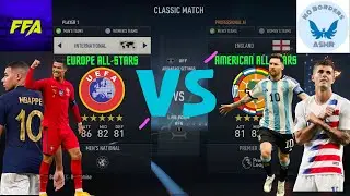 (ASMR) Team Europe VS Team America | FIFA 23 Challenge Vs @nobordersasmr