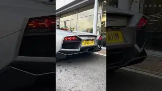 Fighter Jet inspired Lamborghini Reventon starting up!  #automobile #lamborghini #reventon #v12