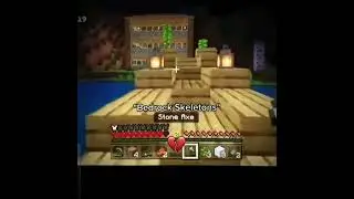 🗿BedRock Skeleton💀 #minecraft #edit
