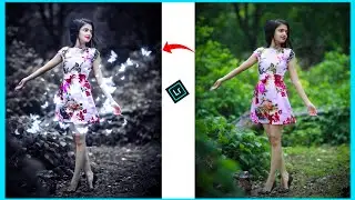 Butterfly Glowing Photo Editing | Butterfly Editing | Lightroom Mobile Photo Editing | VKM Pictures