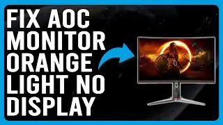 Как исправить ошибку &laquo;Оранжевый индикатор на мониторе AOC&raquo; (распространённые причины возникновения проблемы и решения)