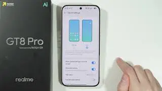 Realme GT 8 Pro: How to Show/Hide Names in Quick Settings (Control Center)