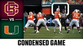 Bethune-Cookman vs. Miami Condensed Game | 2022 ACC Football