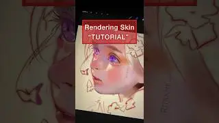 How to paint skin , Rendering SKIN &ldquo;TUTORIAL&rdquo; #art #procreate #digitalart #drawing #foryou