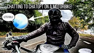 Общение с ChatGPT на мотоцикле