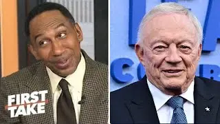 FIRST TAKE | &ldquo;Jerry Jones will NEVER feel complete!&rdquo; &mdash; Stephen A. MOCKS Cowboys owner&rsquo;s unfulfilled