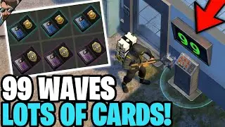 THIS IS HOW PRO PLAYERS CLEAR 99 WAVES! (POLICE STATION) | LDoE | Last Day on Earth: Survival